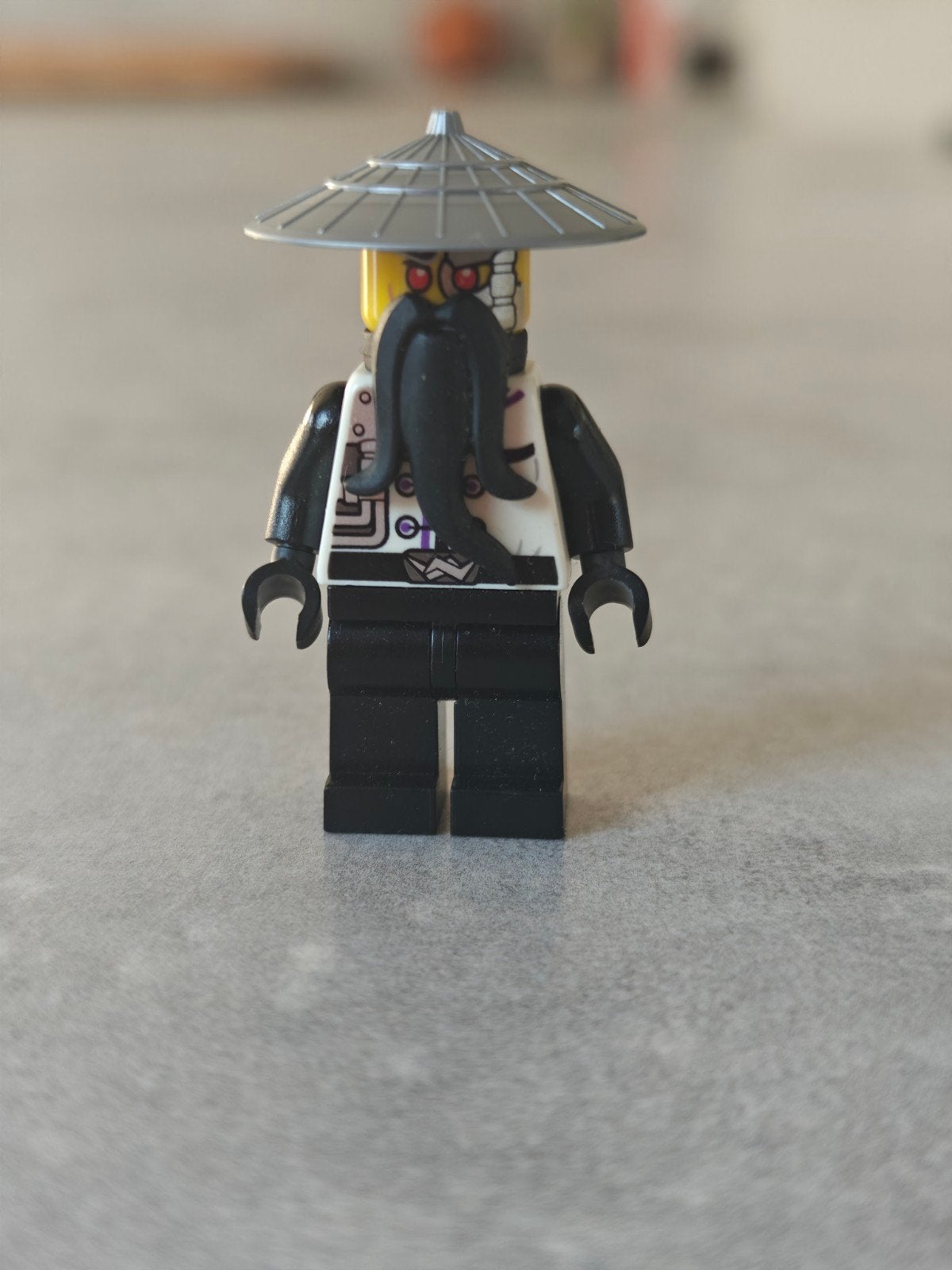 njo0095 - Wu Evil (Sensei Wu / Techno Wu) - Rebooted, Lego, Ophalen of Verzenden, Zo goed als nieuw, Minifiguur