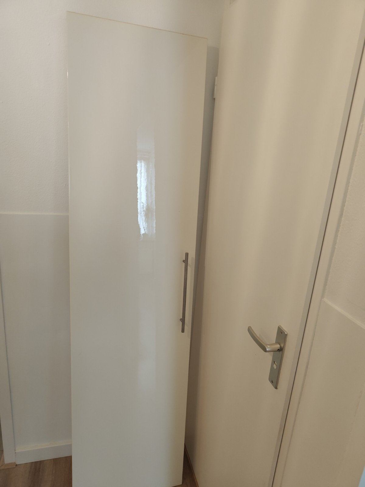Ikea pax hoogglans deur met scharnieren, Huis en Inrichting, Kasten | Overige, Ophalen, Gebruikt
