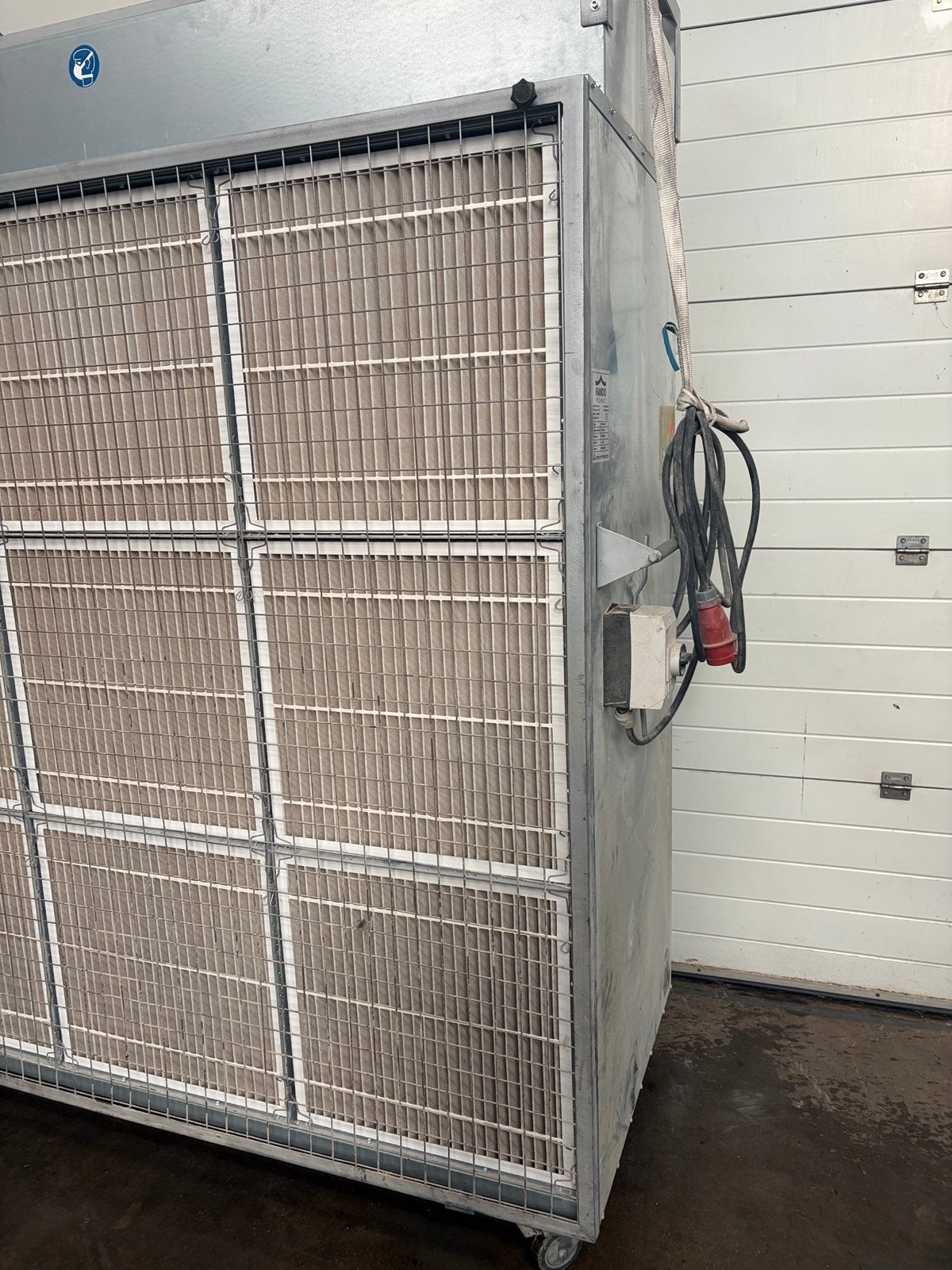 Spuitwand spuitcabine afzuigwand spuiterij afzuigkap, Ophalen of Verzenden, Zo goed als nieuw, Afzuiger