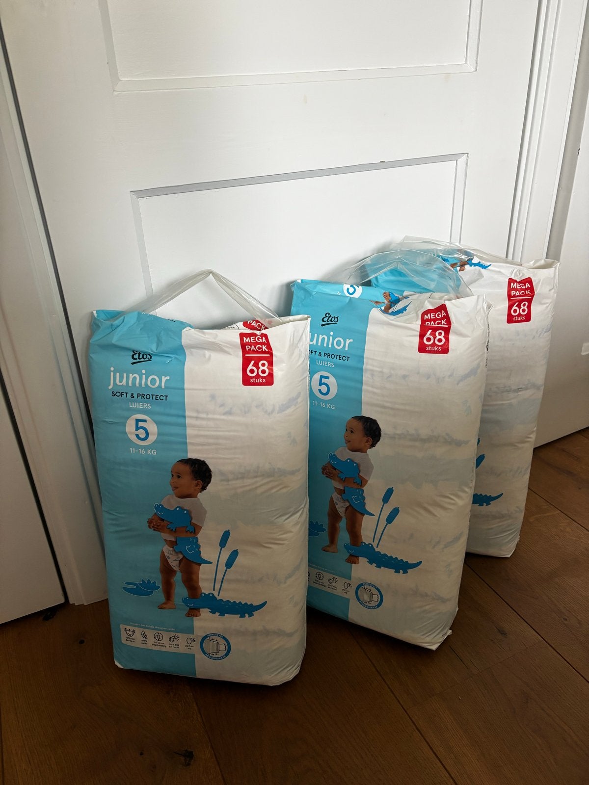 Etos Junior Luiers Maat 5 (11-16 kg) - Megapack, Ophalen, Nieuw