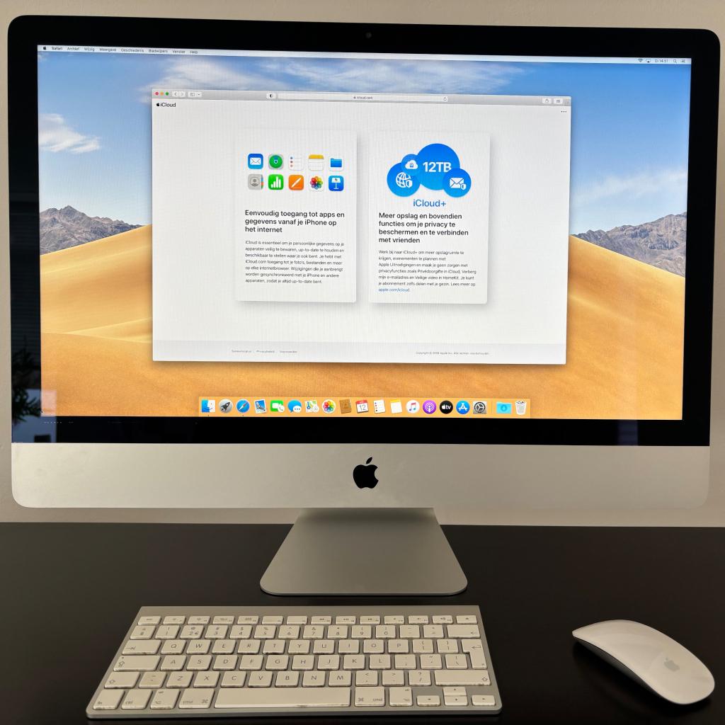 Apple iMac 27 inch (2012) zeer nette staat, 2.9GHz, 24GB Ram, Computers en Software, Apple Desktops, Ophalen, Gebruikt, HDD en SSD