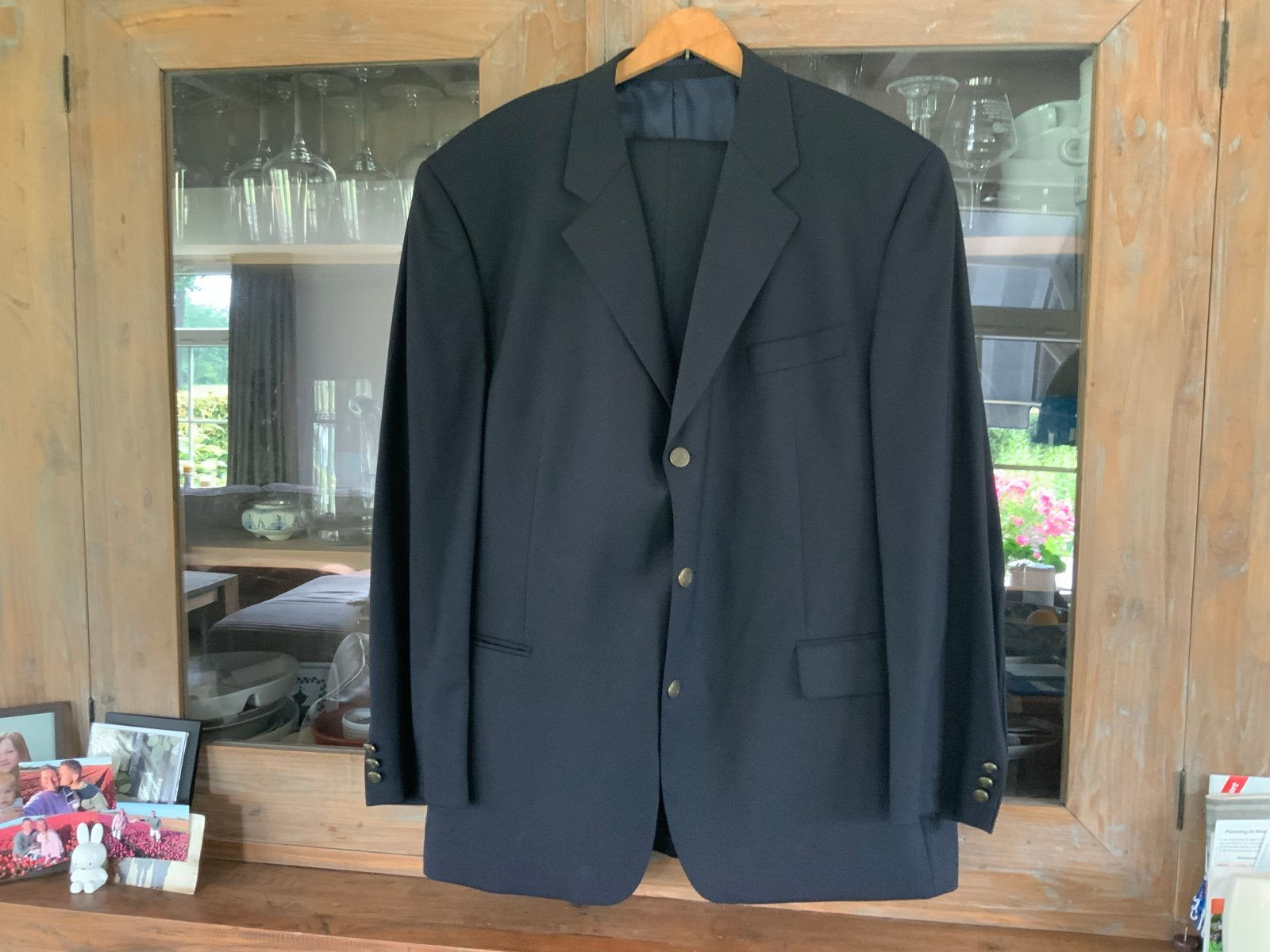 King's Court Classics Donkerblauw Pak - Maat 54, Ophalen of Verzenden, Zo goed als nieuw, Maat 52/54 (L), Blauw