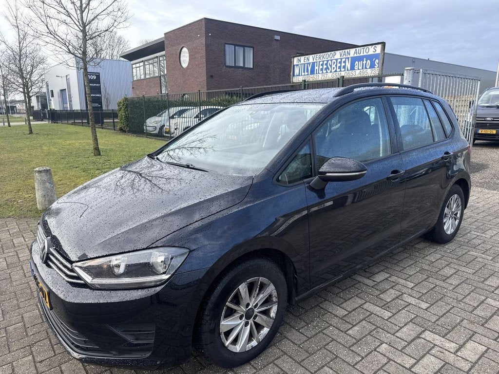 Volkswagen Golf Sportsvan 1.6 TDI INRUILAUTO ! BOUWJAAR 2015, Zwart, Golf Sportsvan, Bedrijf, Metallic lak