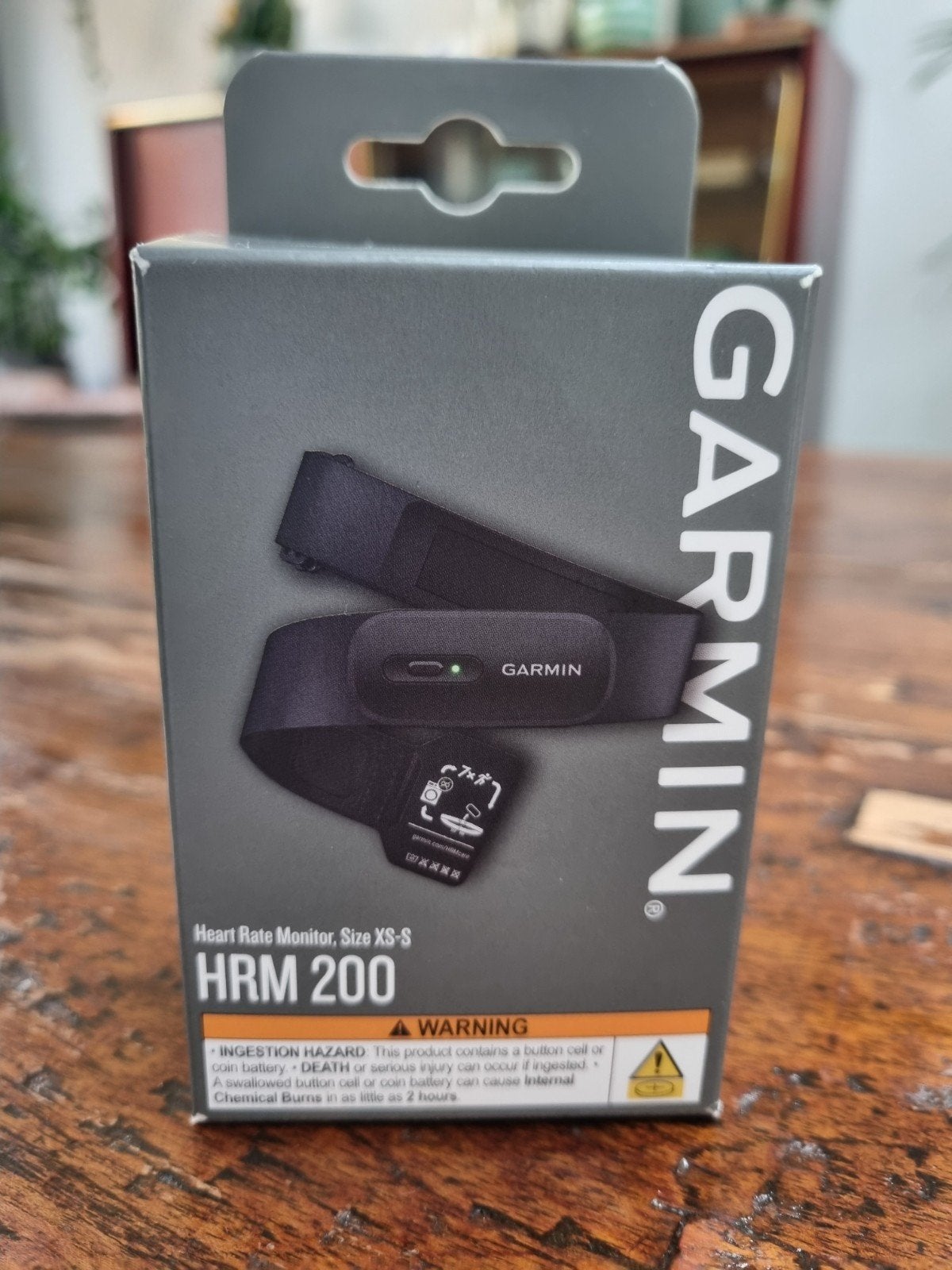Garmin HRM 200 Hartslagmeter Borstband XS-S, Ophalen of Verzenden, Nieuw, Garmin, Met borstriem