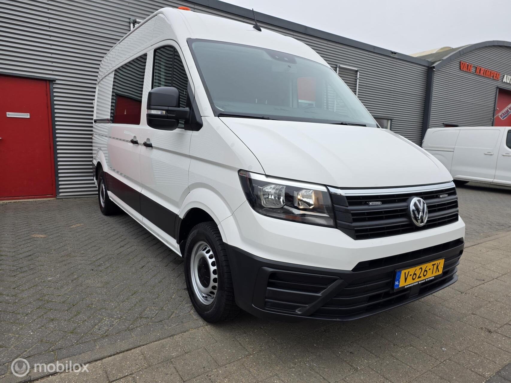 Volkswagen Crafter 35 2.0 TDI kastinrichting / werplaatsinri, Euro 6, 4 cilinders, Volkswagen, Origineel Nederlands
