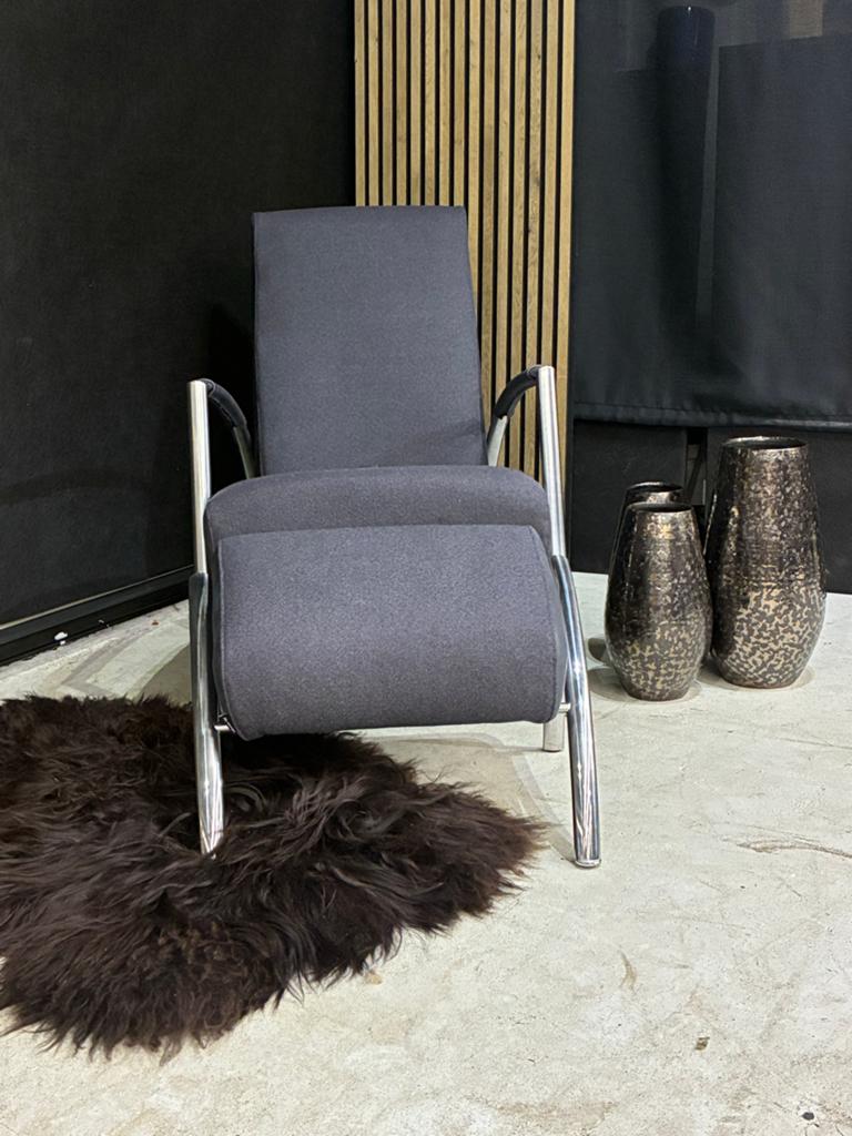 Harvink Club Fauteuil - Nieuw Wol, Huis en Inrichting, Fauteuils, Ophalen, Harvink, ., Zo goed als nieuw
