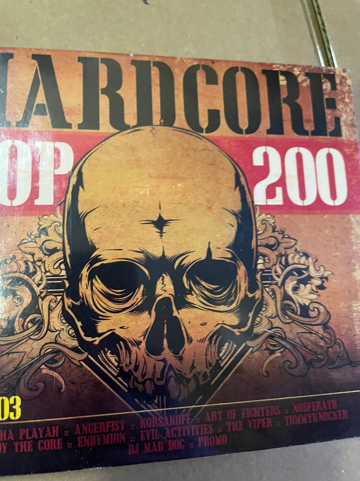 4 cd box top 200 hardcore geseald, Cd's en Dvd's, Ophalen of Verzenden, Zo goed als nieuw
