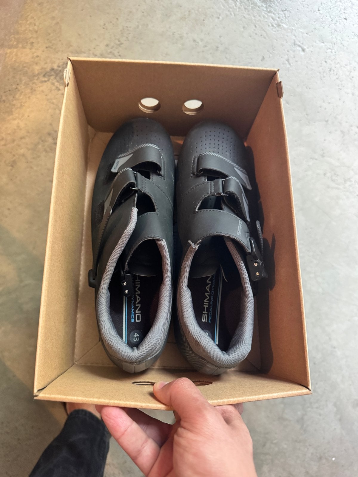 Shimano fietsschoenen maat 43, Gebruikt, Heren, Schoenen, Overige maten