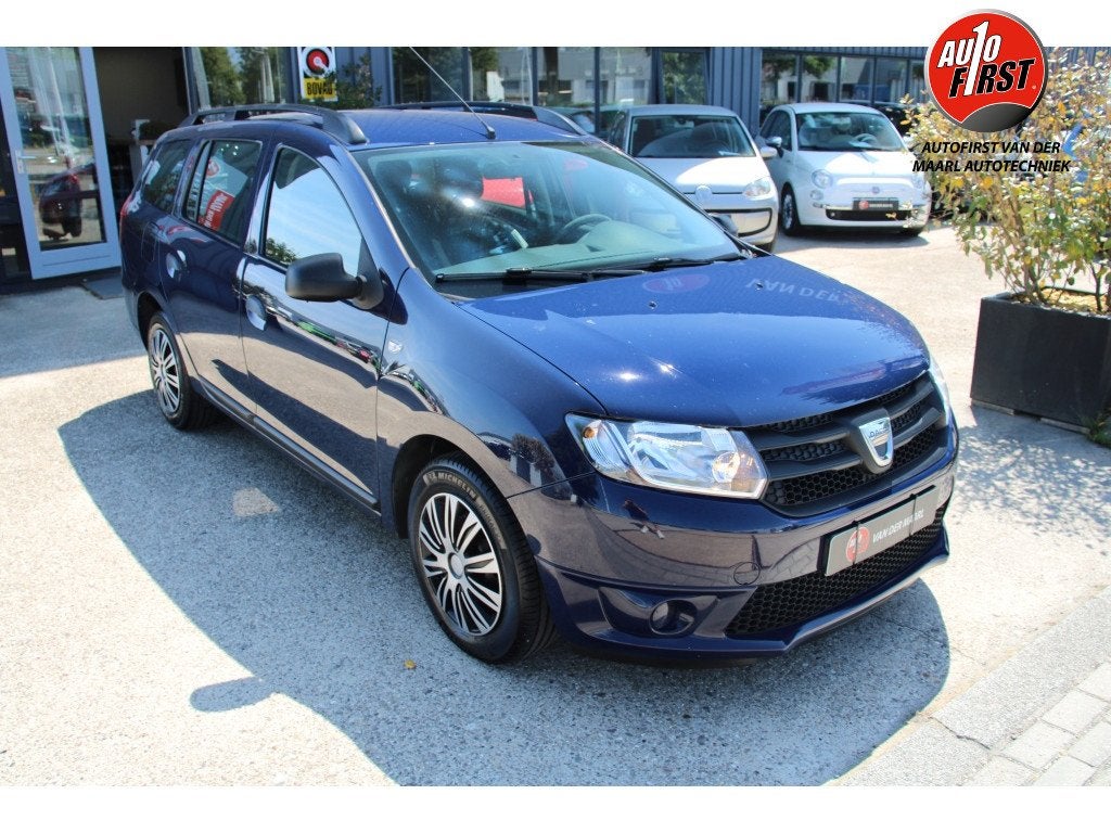 Dacia Logan MCV 0.9 TCe Ambiance (bj 2015), Auto's, Dacia, 898 cc, Stof, Euro 6, Blauw