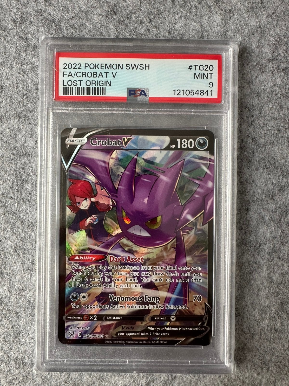 Pokemon Crobat V, Ophalen of Verzenden, Zo goed als nieuw