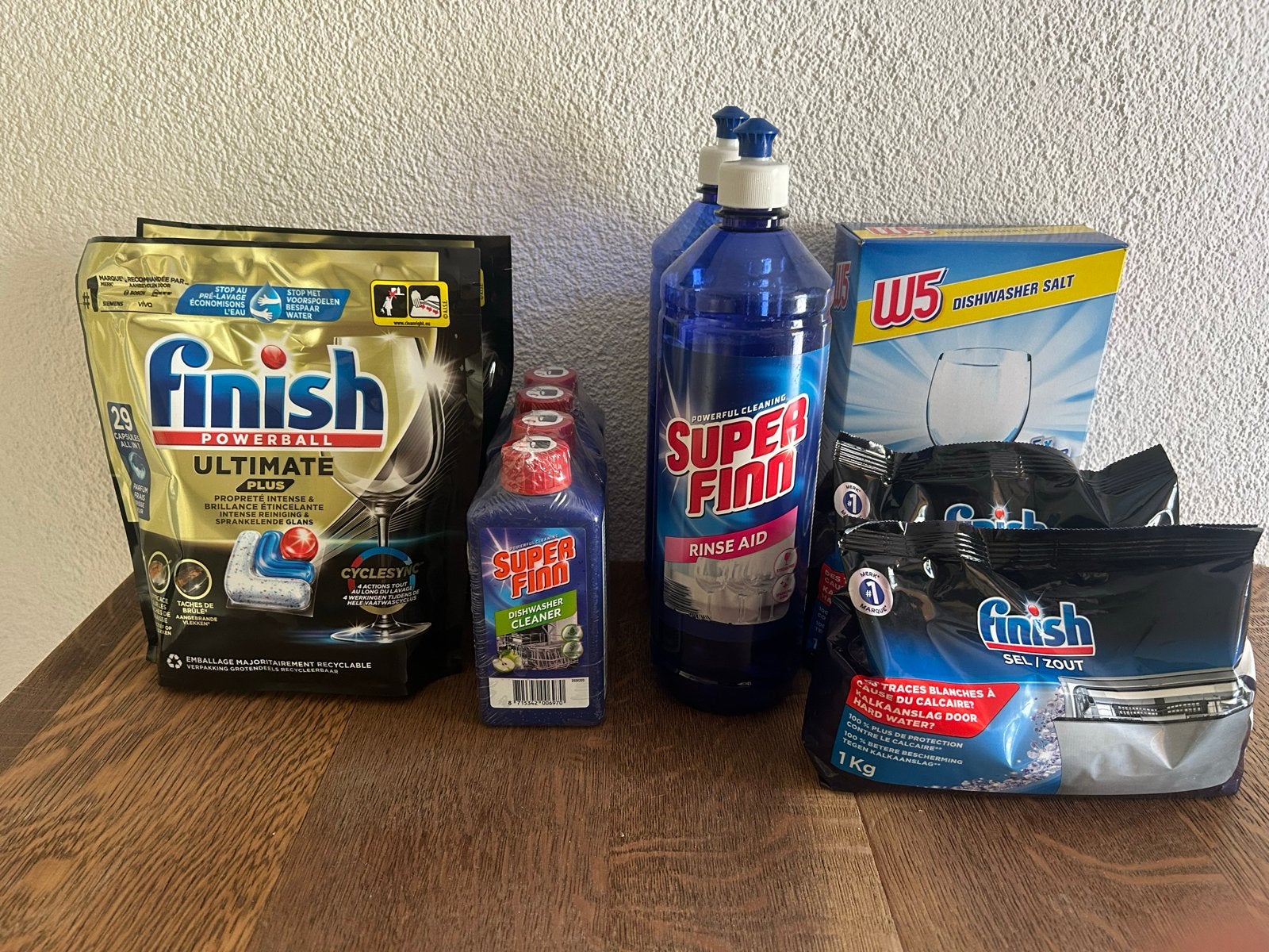 Pakket vaatwasserproducten, Ophalen of Verzenden, Schoonmaakmiddel
