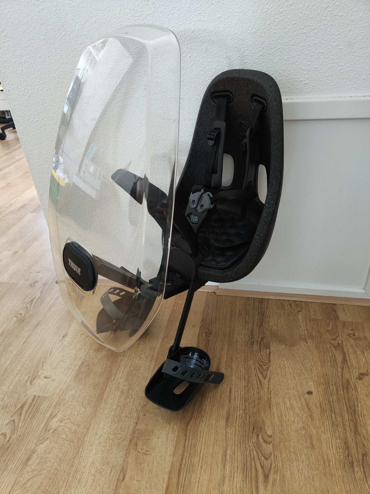 Thule Yepp Next Mini Fietsstoeltje met Windscherm, Ophalen, Voorzitje, Thule, 0 t/m 13 kg