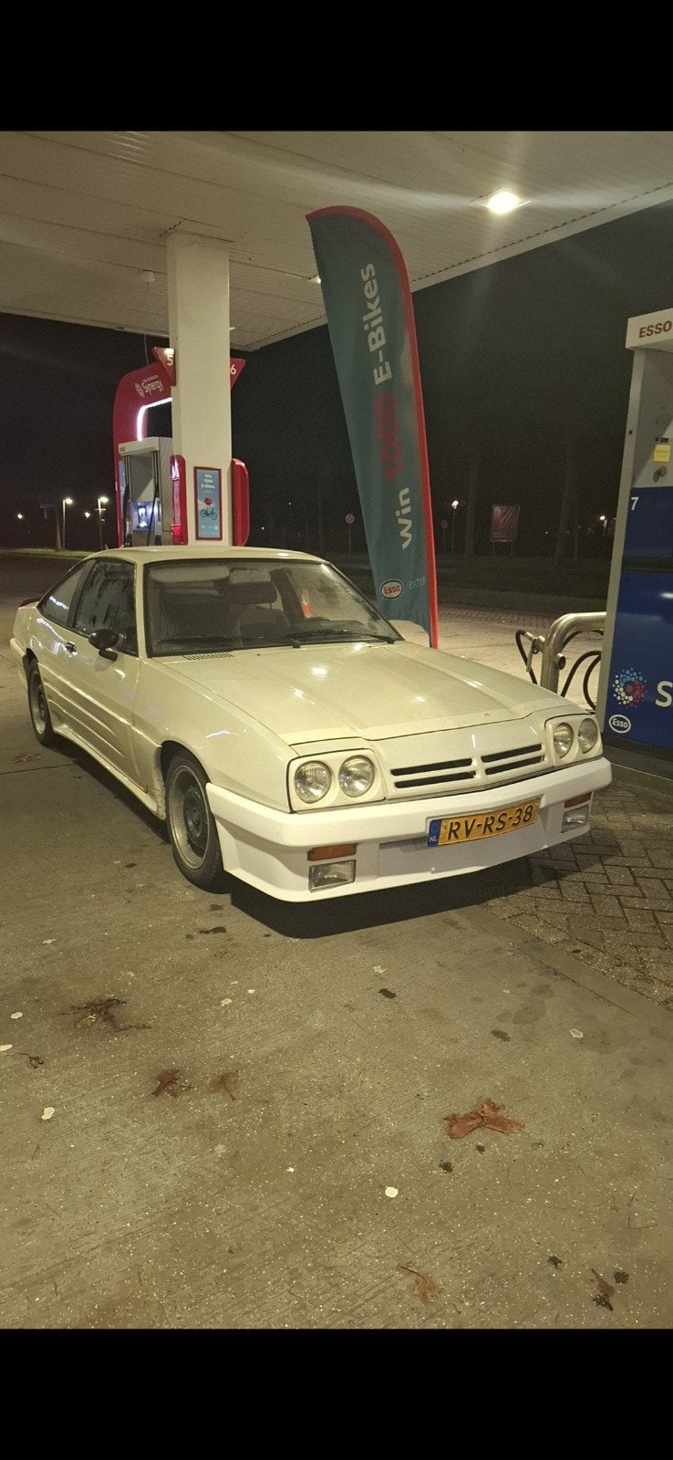 Opel Manta 2.0 GSI 1987 (project), Stof, 1016 kg, Handgeschakeld, Grijs