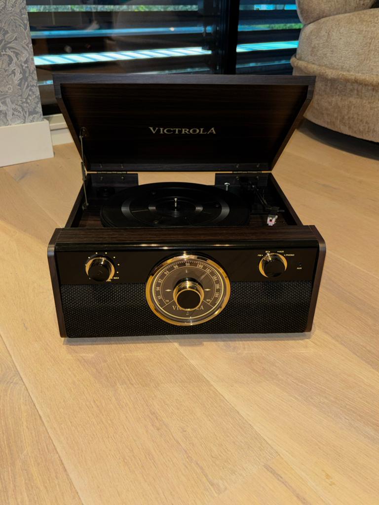 Victrola 4-in-1 Platenspeler - 40x37x18 cm, Ophalen, Zo goed als nieuw, Platenspeler, Overige merken