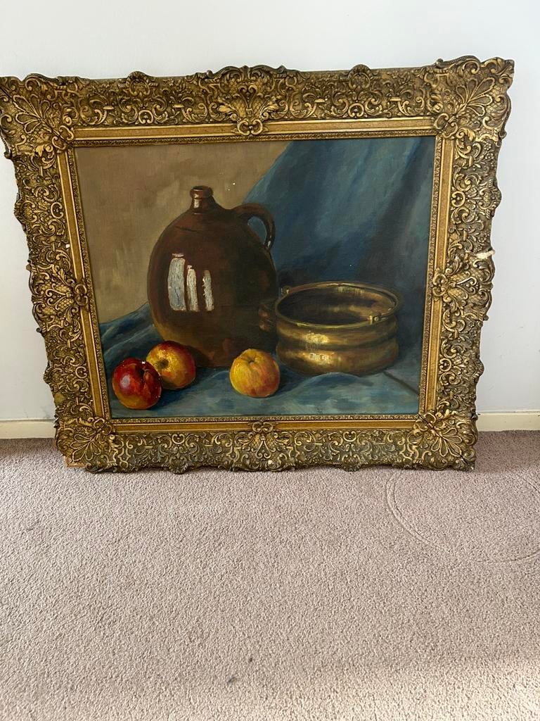 Oud schilderij met een verhaal erachter, Ophalen