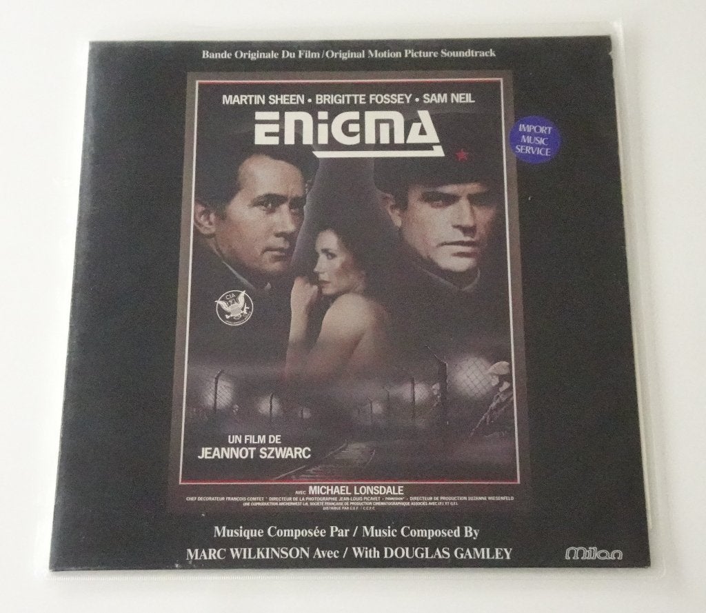 Marc Wilkinson & Douglas Gamley - Enigma - Soundtrack 1982, Ophalen, Zo goed als nieuw, 12 inch