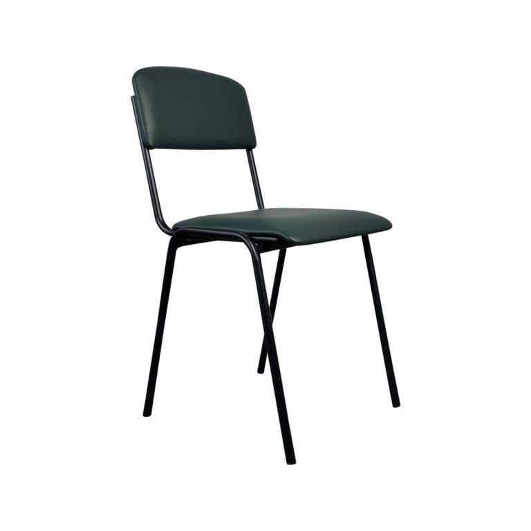 Valk schoolstoelen zwart, retro horeca stapelstoel  1, Huis en Inrichting, Stoelen, Ophalen of Verzenden, Nieuw, Zwart, Vijf, Zes of meer stoelen
