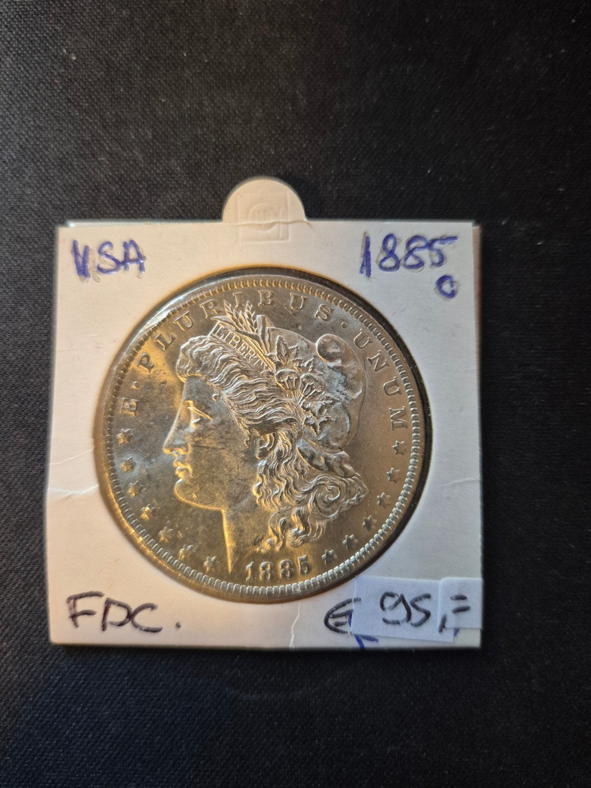 Zilveren Morgan Dollar 1885 O - USA Munt, Ophalen of Verzenden, Noord-Amerika, Losse munt, Zilver