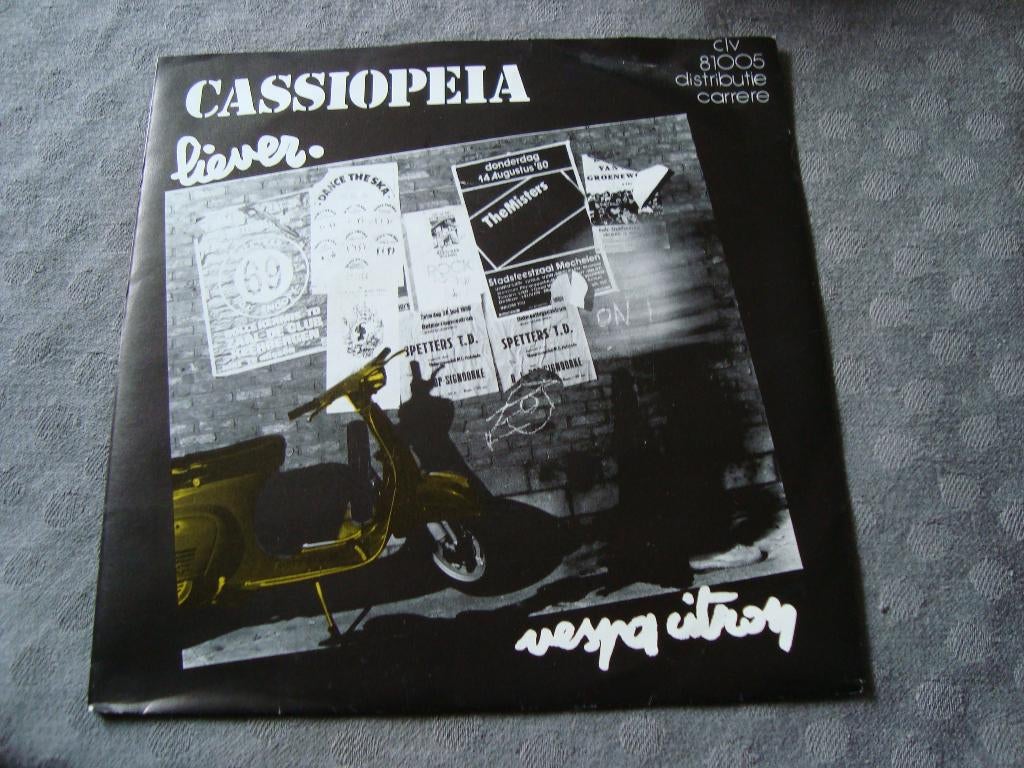 Cassiopeia- vespa citron, Ophalen of Verzenden, Zo goed als nieuw, Pop, Single