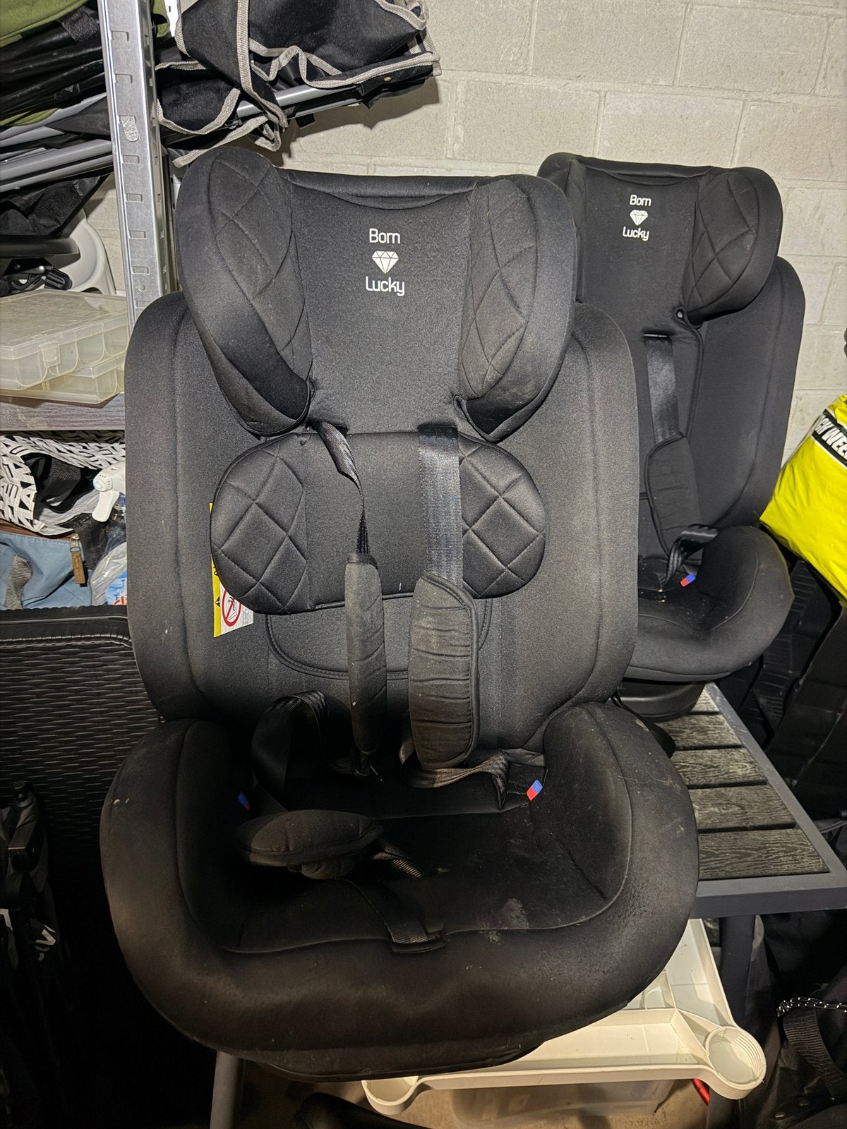 Born Lucky autostoel, Autogordel, 15 t/m 36 kg, Zo goed als nieuw, Ophalen