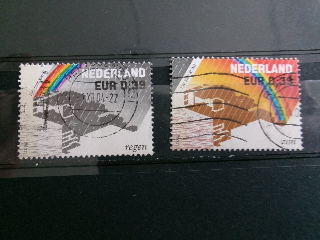 2004 - 150 jaar knmi (447d), Postzegels en Munten, Postzegels | Nederland, Verzenden, Gestempeld