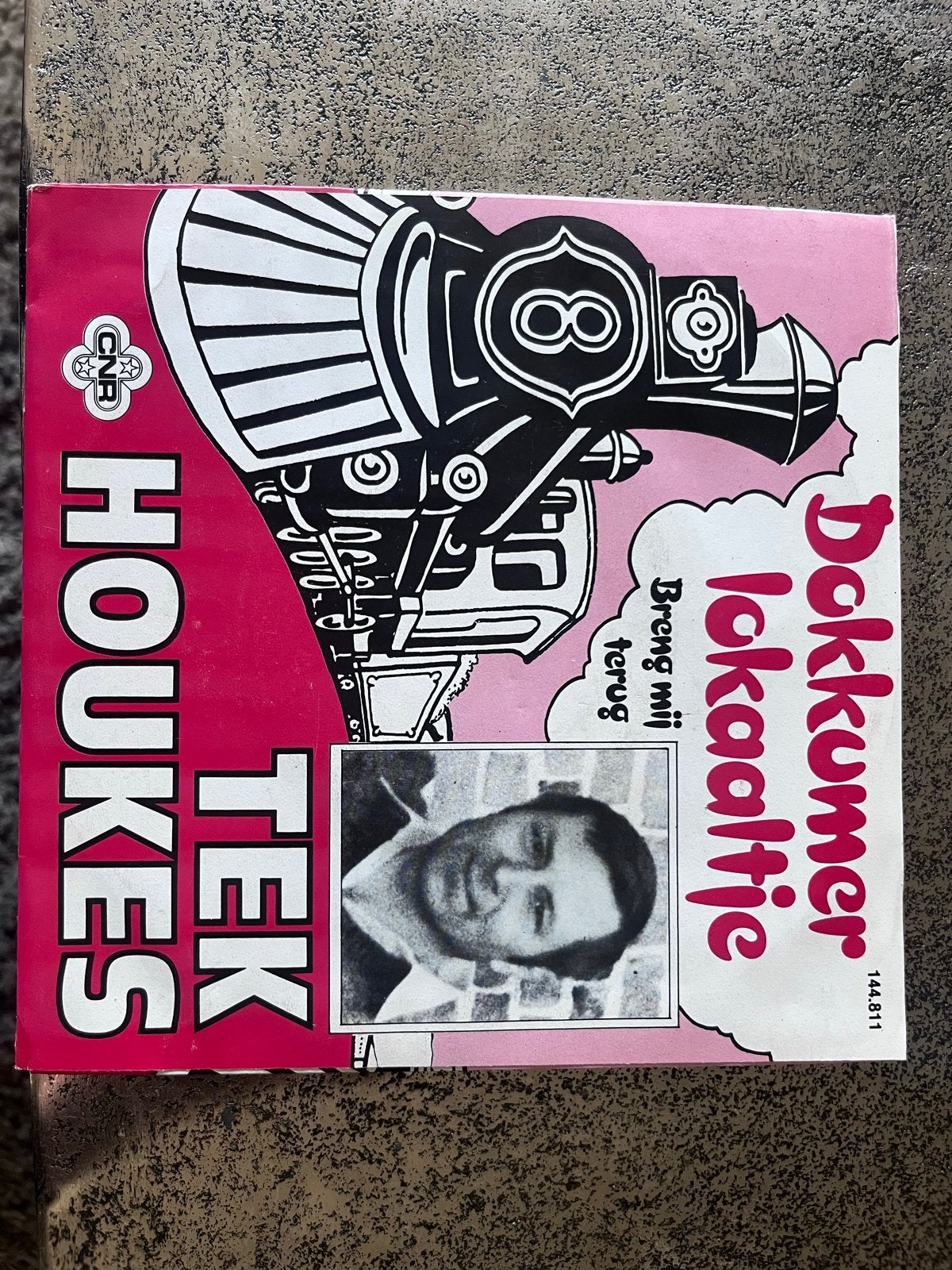 Tek Houkes - Dokkumer Lokaaltje / Breng Mij Terug (7 inch), Gebruikt, 7 inch, Ophalen of Verzenden, EP