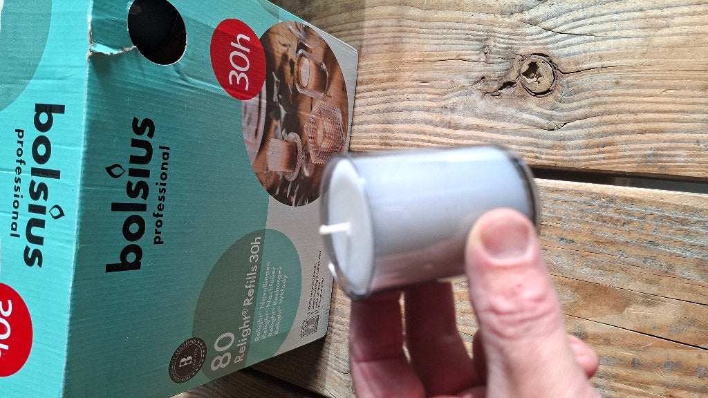 Bolsius Relight Refill Kaarsen 24uur en 30uur, Overige materialen, ., Nieuw, Ophalen of Verzenden
