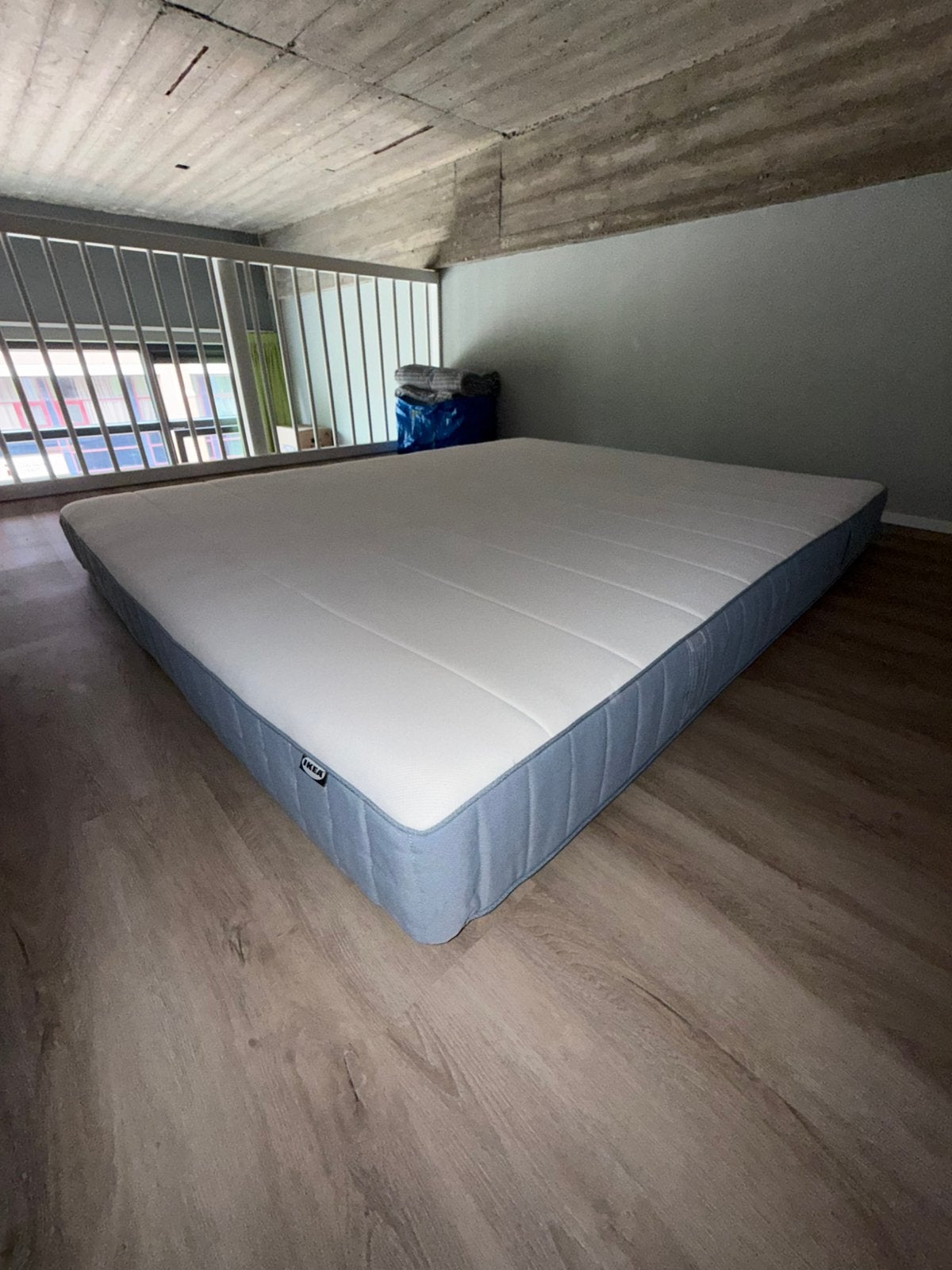 Ikea springmatras 160x200 - Comfortabel en ruim, Ophalen, Gebruikt, Tweepersoons, Matras