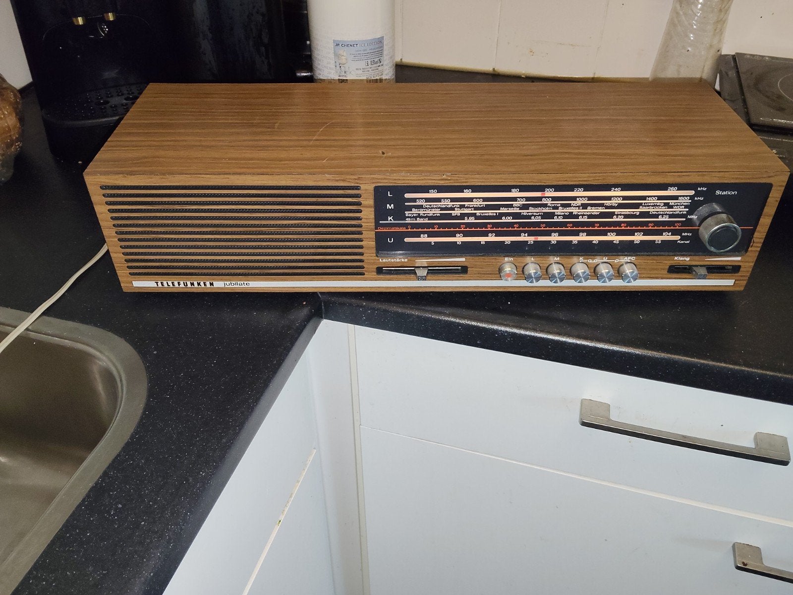 Telefunken Jubilate Radio - Werkend, Ophalen of Verzenden, Gebruikt, Radio