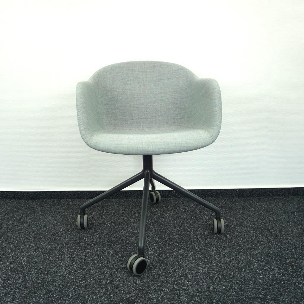 Muuto Fiber Vergaderstoelen | Blauw/Groen Gemêleerd, Huis en Inrichting, Stoelen, Gebruikt, -, Blauw, -