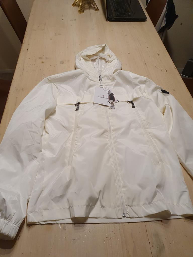 Nieuwe Moncler Heren Jas Maat M, Ophalen, Nieuw, Wit