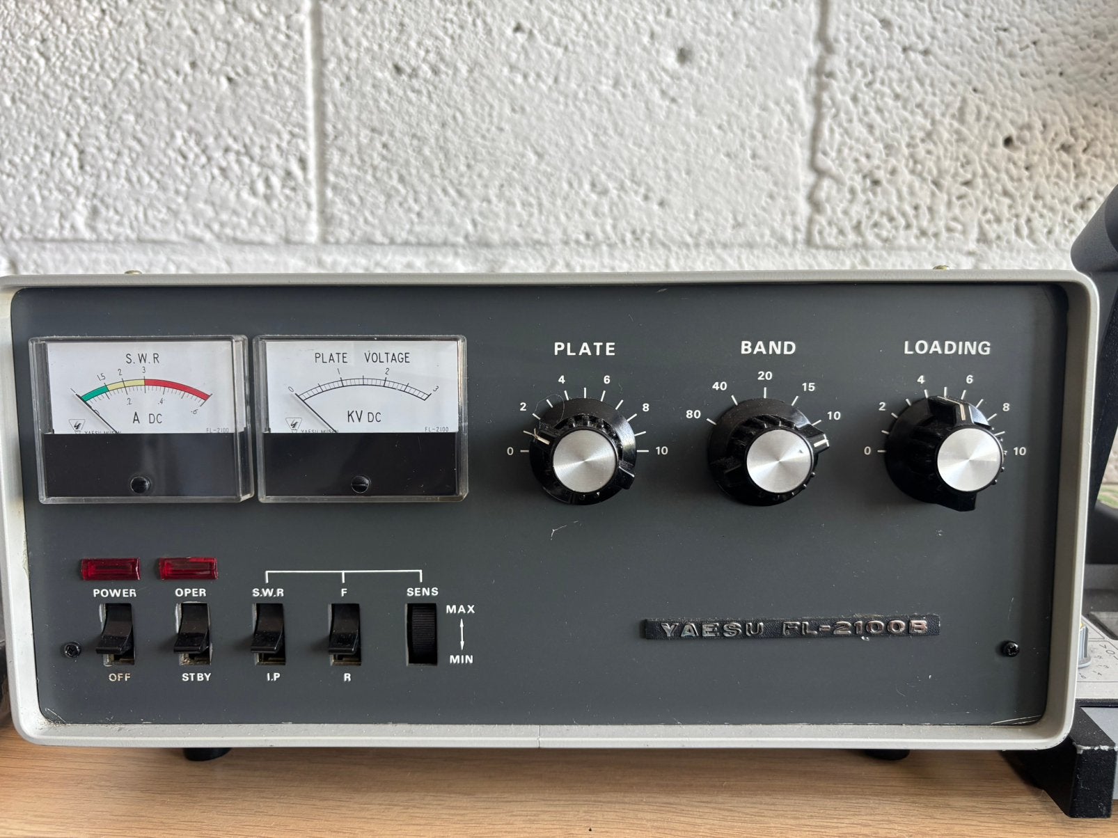 Yaesu FL-2100B, Ophalen, Zo goed als nieuw