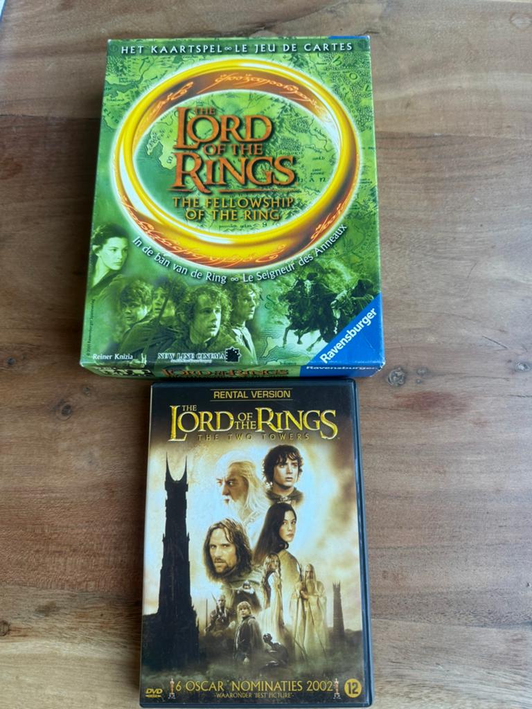 Lord of the rings spel en dvd, Boeken, Ophalen of Verzenden, Gelezen