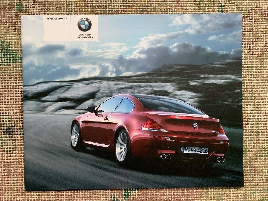 Nederlandse brochure BMW M6 Coupe 2005 nieuw!, Nieuw, Ophalen of Verzenden, BMW, BMW