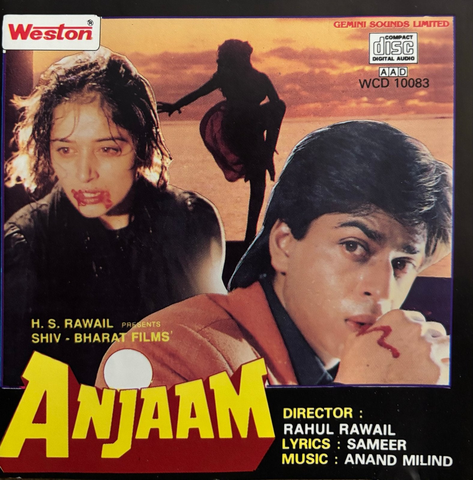 Anjaam Soundtrack CD - Bollywood Film Muziek, Verzenden, Gebruikt