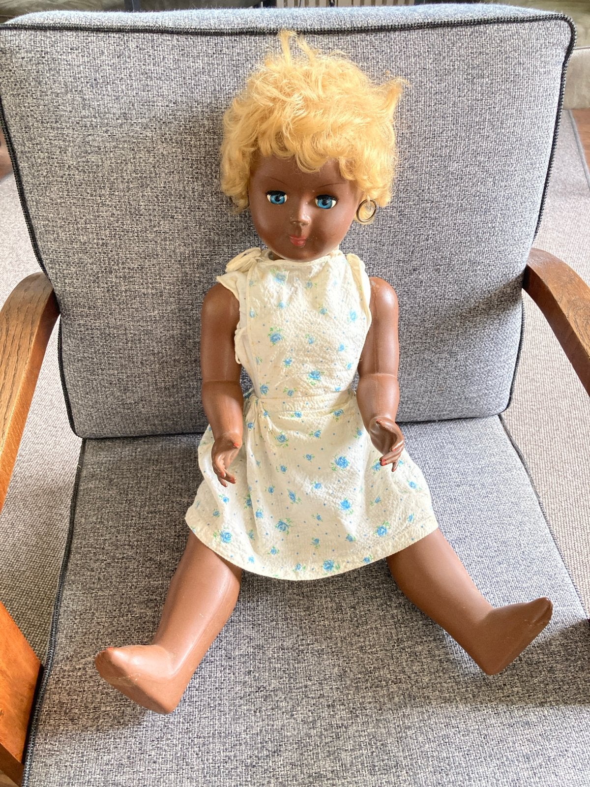 Vintage Cares pop Made in Italy - 67 cm, Verzamelen, Poppen, Ophalen of Verzenden, Gebruikt, Pop