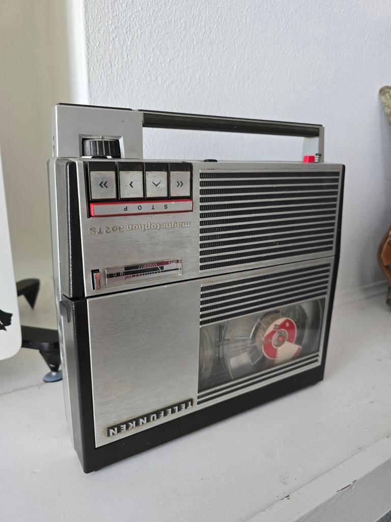 Telefunken Magnetophon 302 TS Bandrecorder, Audio, Tv en Foto, Ophalen of Verzenden, Bandrecorder