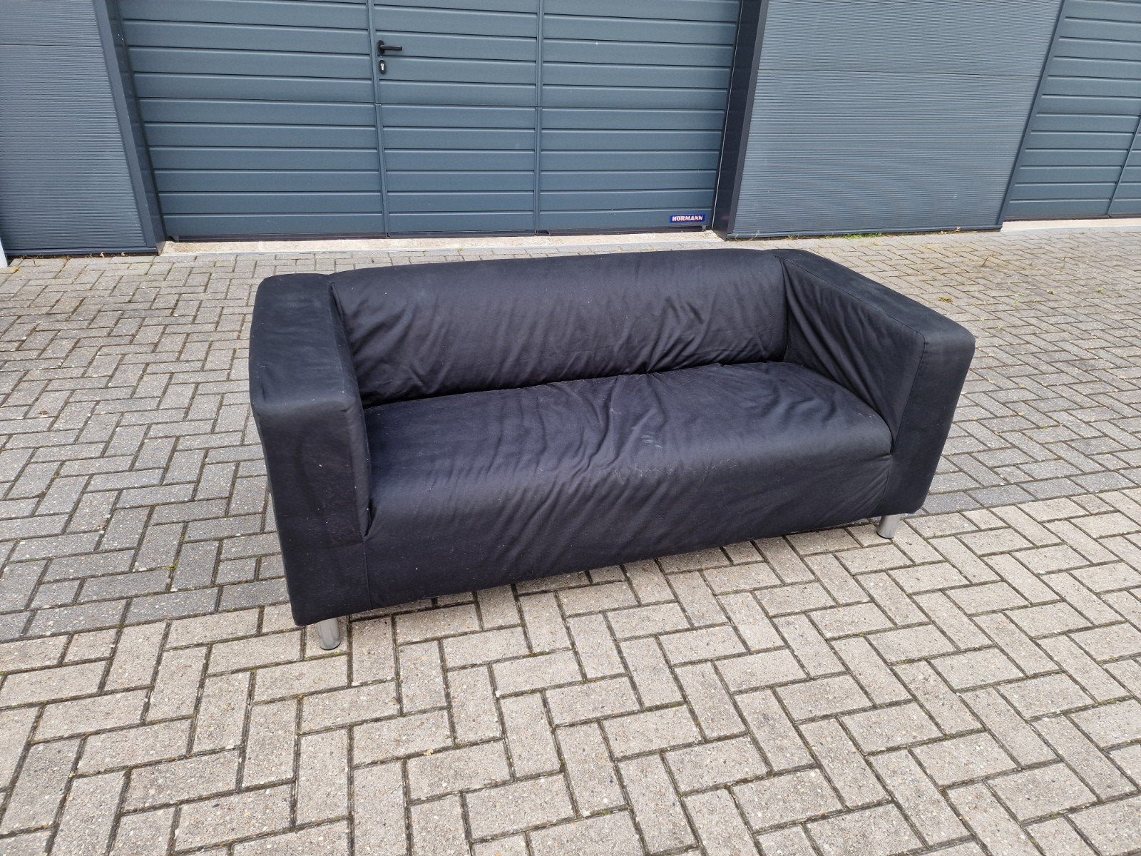 Bank, Ophalen, 150 tot 200 cm, 75 tot 100 cm, Zo goed als nieuw