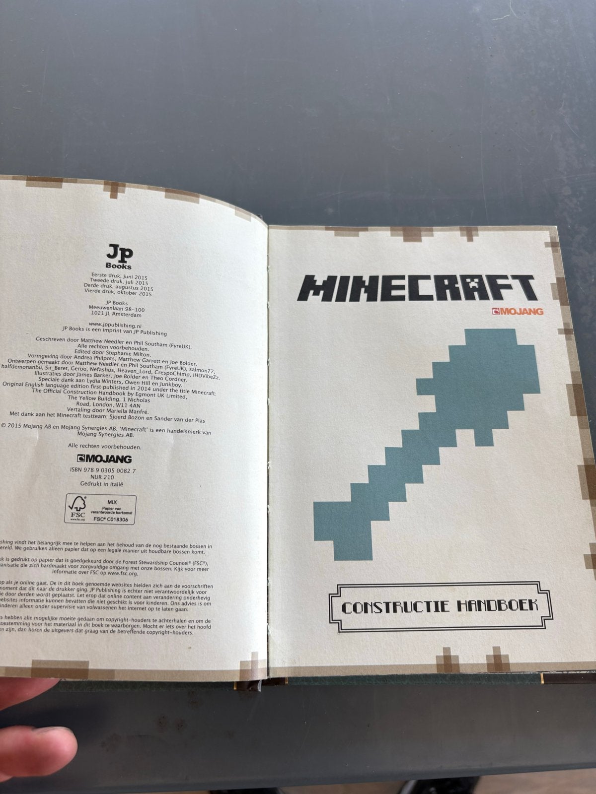 Minecraft Constructie Handboek - De Update, Verzenden, Gelezen, Non-fictie