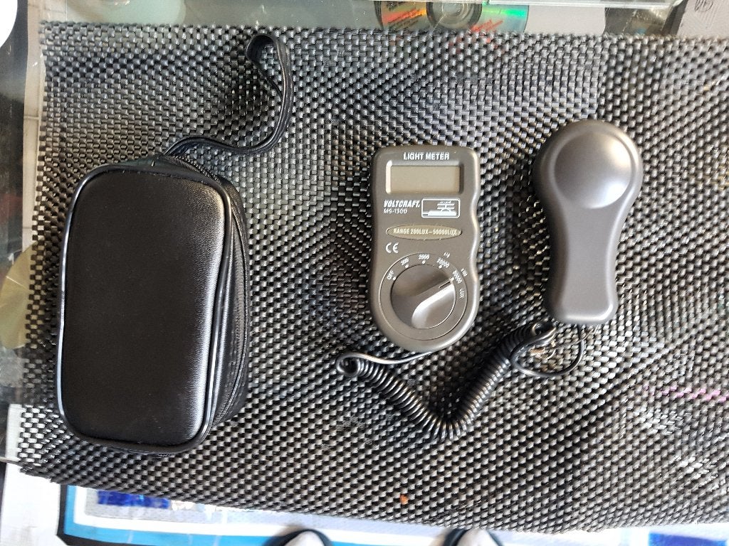 VOLTCRAFT MS-1300 MS-1300 Lichtmeter 0.1 - 50000 lx, Ophalen of Verzenden, Zo goed als nieuw, Licht