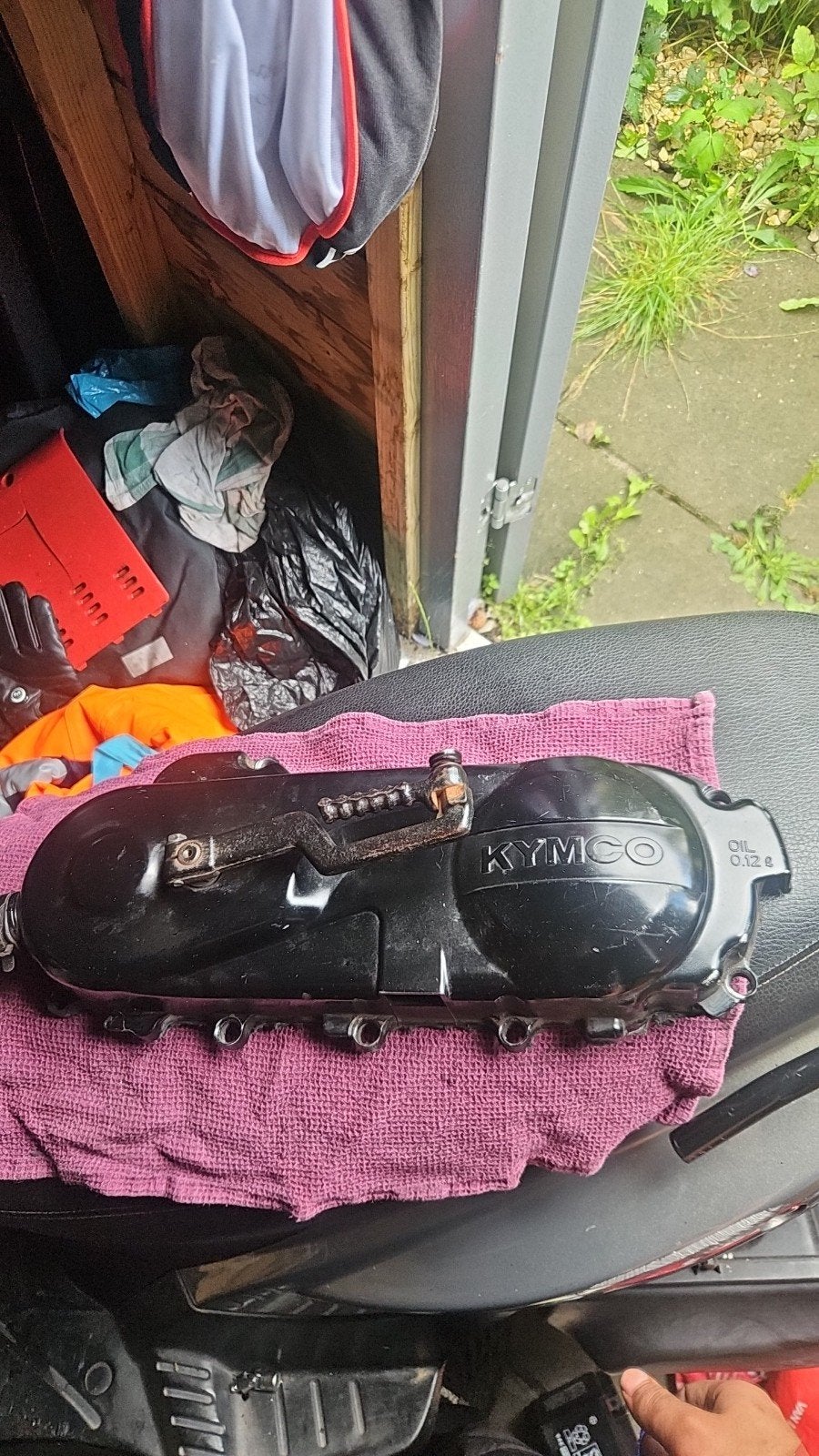 Kymco  agility 50 carterkap - Gebruikt, Ophalen of Verzenden, Gebruikt, Overige typen, Kymco
