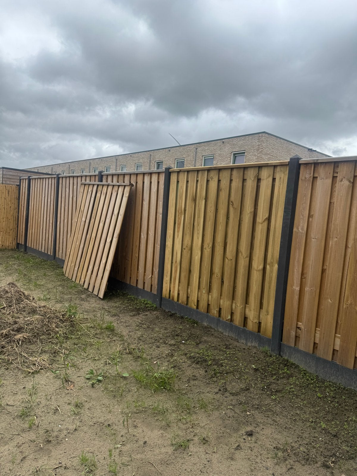 Los stuk schutting - ideaal voor reparatie of uitbreiding, Tuin en Terras, Schuttingen, Ophalen, Minder dan 3 meter, Hout, 1 tot 2 meter
