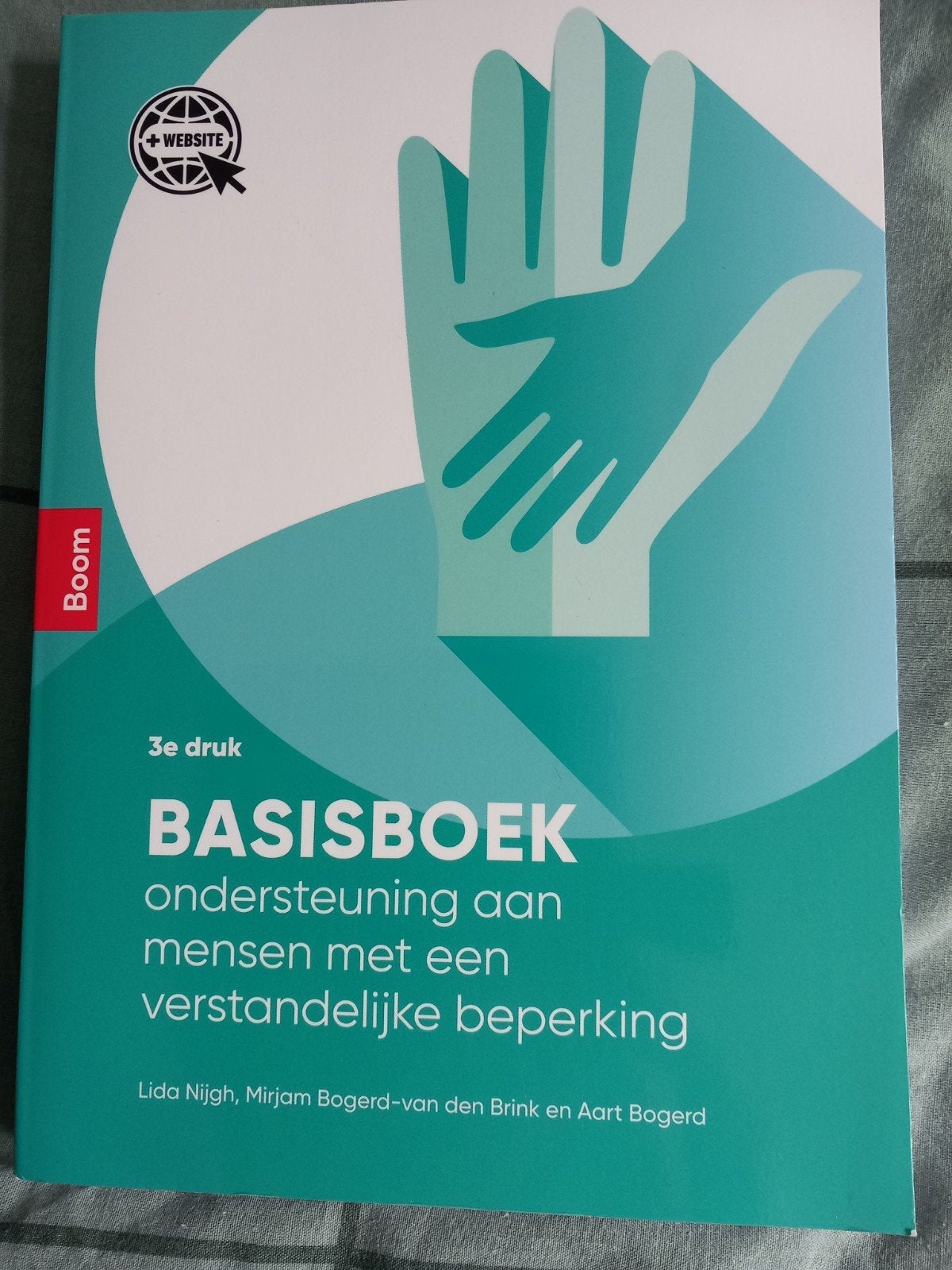 Basisboek ondersteuning mensen met verstandelijke beperking, Lida Nijgh, Mirjam Bogerd-van den Brink en Aart Bogerd, Zo goed als nieuw