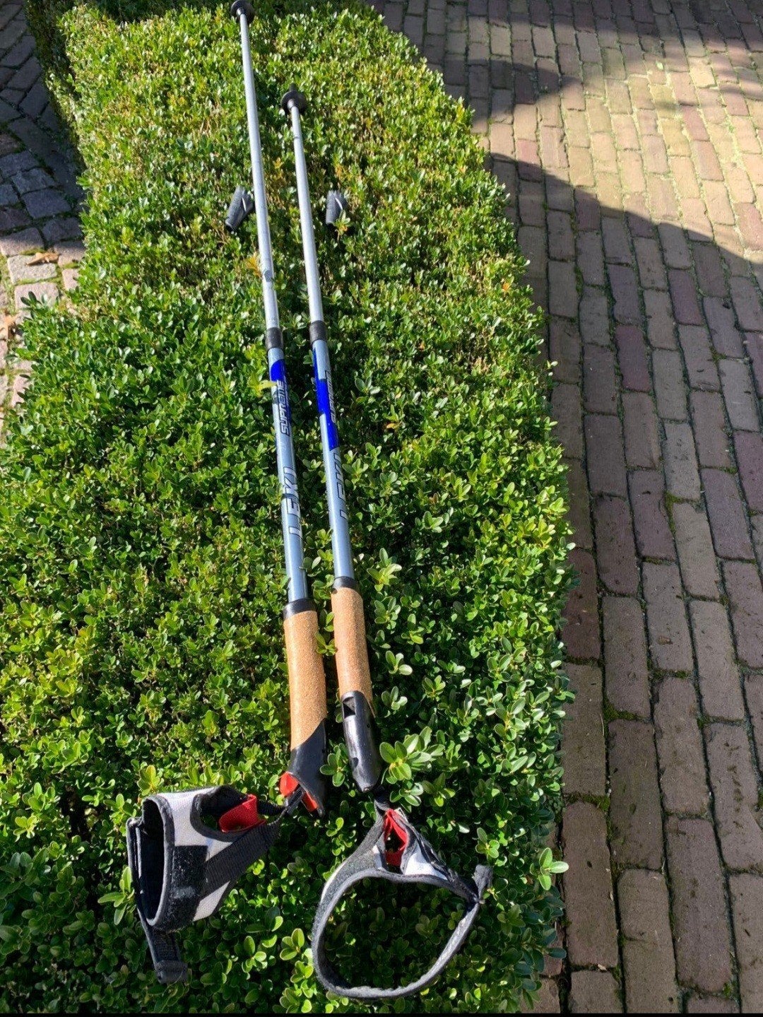 Leki Supreme Nordic Walking Stokken verstelbaar (1,00-1,30m), Ophalen, Zo goed als nieuw, Wandelstok