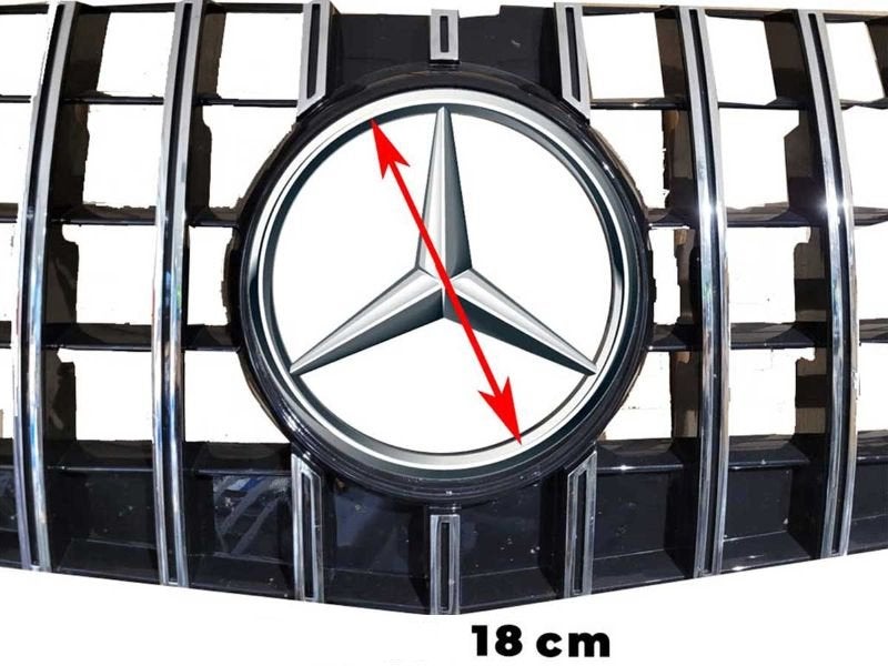 VITO W447 Grille Black Diamond Style 14‑24 NON-Distronic, Auto diversen, Tuning en Styling, Ophalen of Verzenden