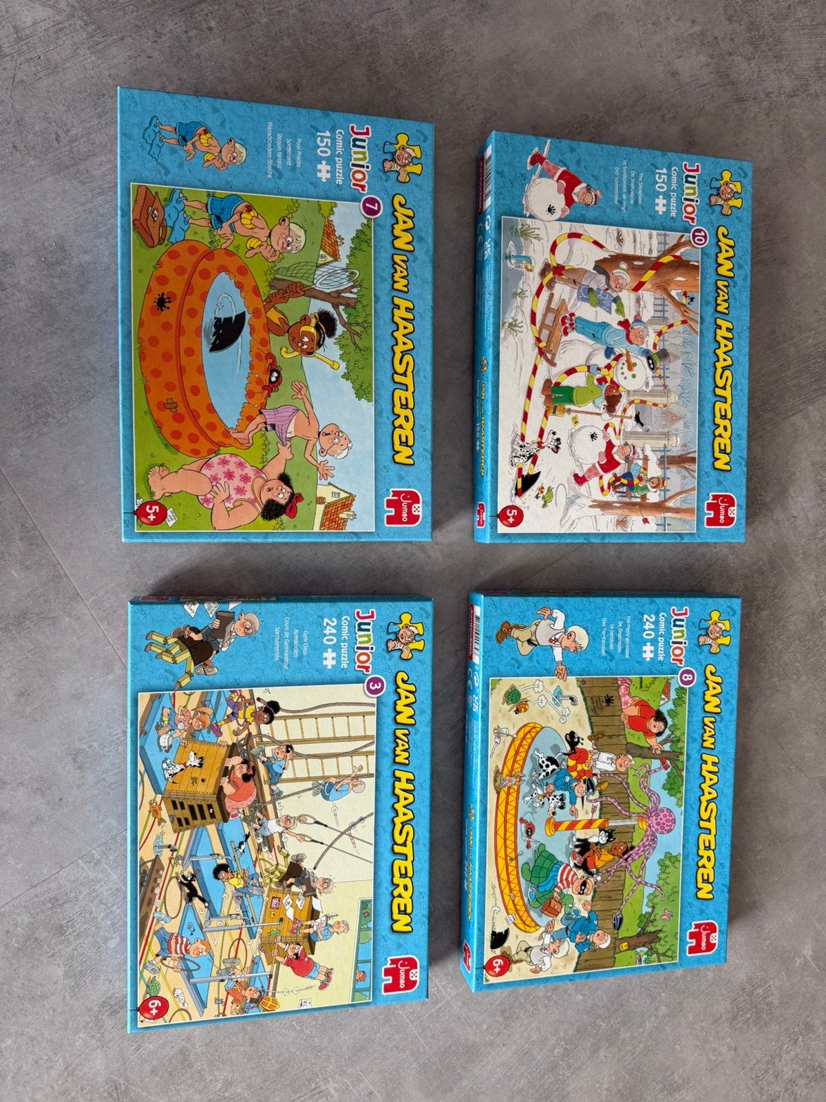 Jan van Haasteren kinder puzzels, Meerdere comics, Ophalen, Zo goed als nieuw, Europa
