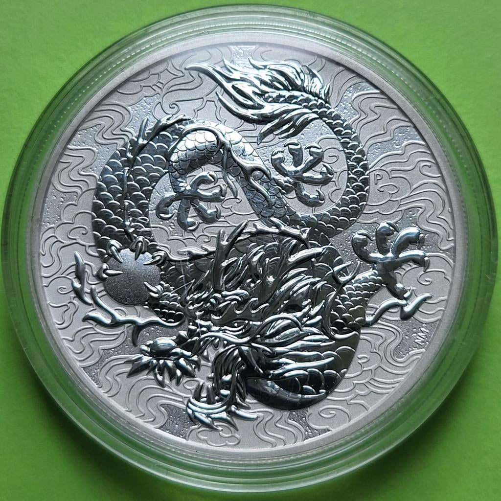 Myths and Legends 2021 Dragon - 1 oz zilver, Verzenden, Zilver