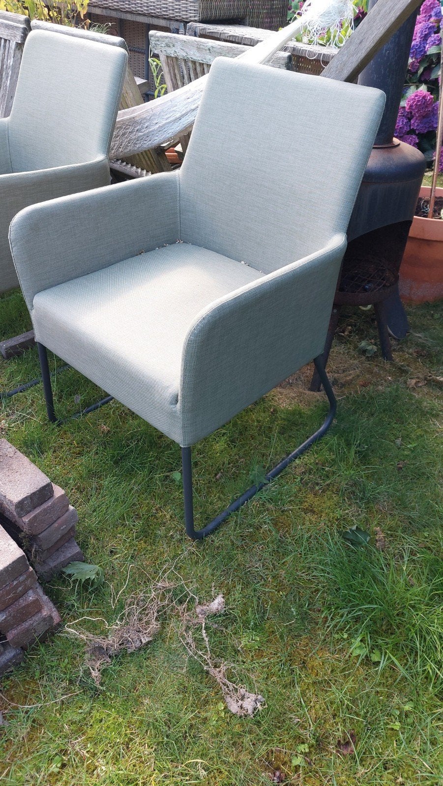 Gezocht, tuinstoel groen Life, Ophalen