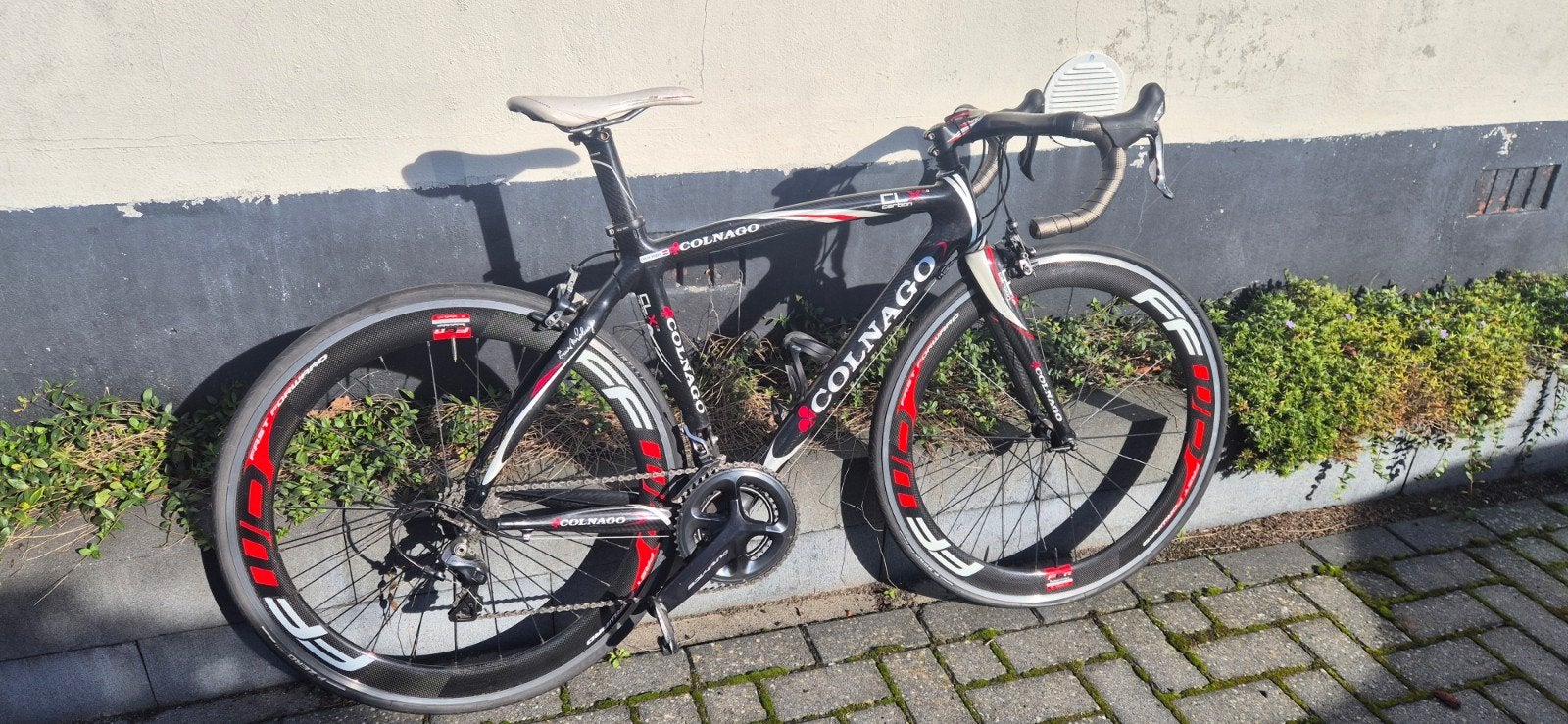 colnago racefiets maat 48 carbon dura ace, Ophalen, Gebruikt, Minder dan 49 cm, Velgrem