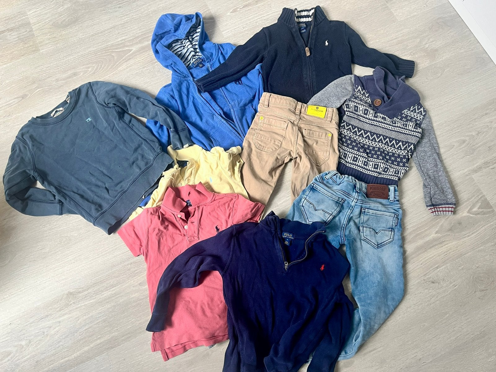 Merkkleding pakket (oa Ralph Lauren) vanaf maar 110-116, Ophalen of Verzenden, Gebruikt